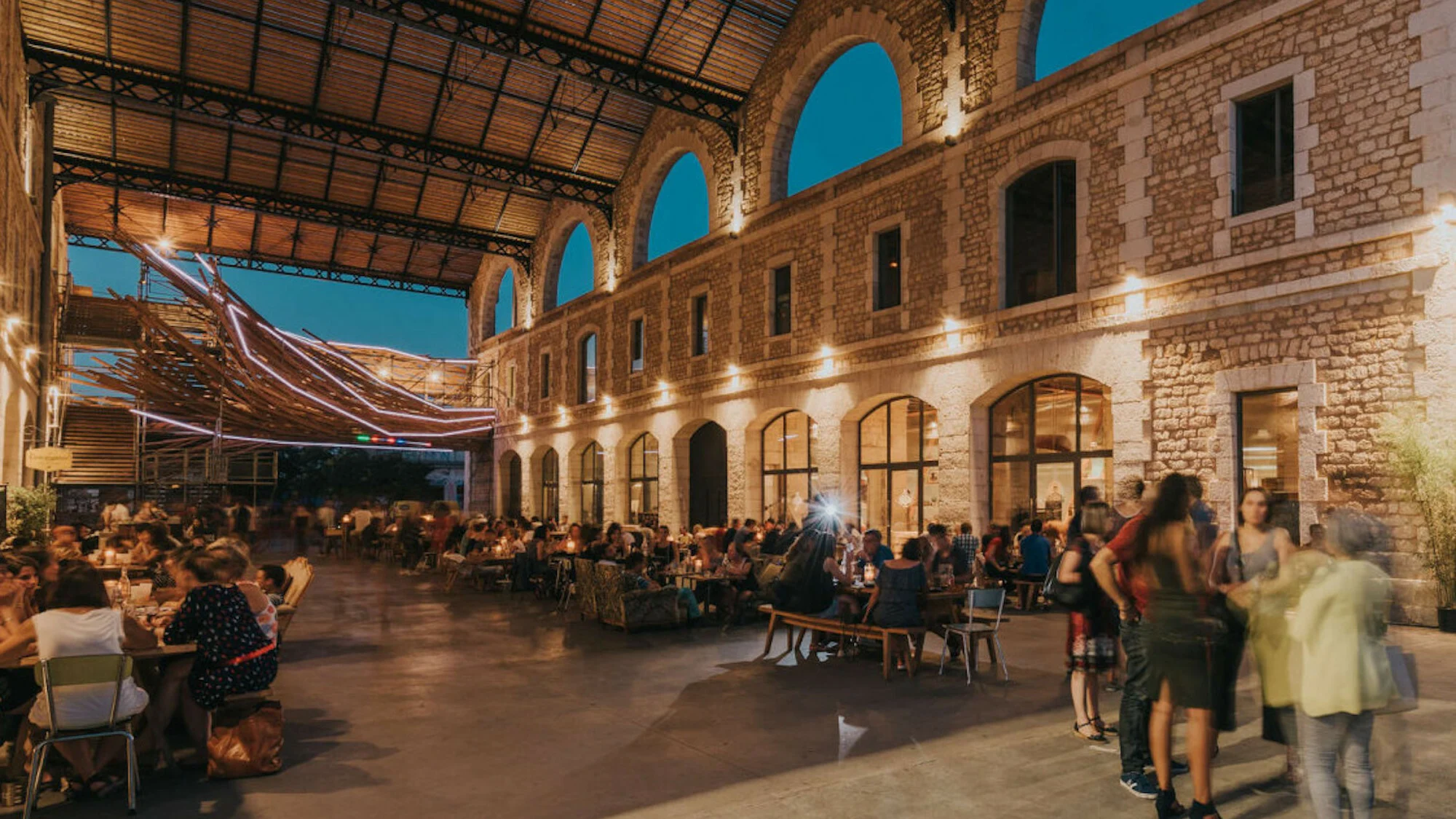La halle principale du centre d’examen VITAE PROJECT FORMATIONS